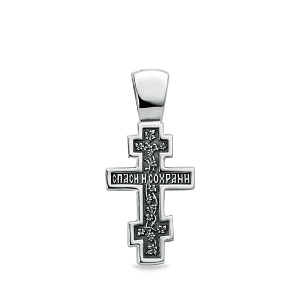 Крест из серебра
