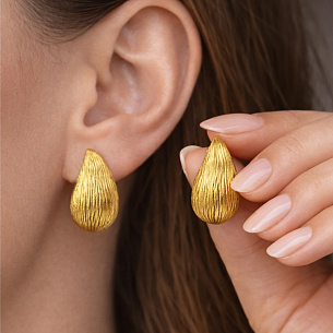 Серьги из  золота