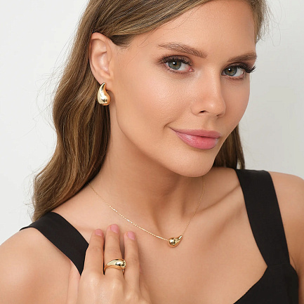 Серьги из  золота